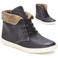 victoria 6786 mens shoes high top trainers in black