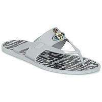 Vivienne Westwood ORB ENAMELLED SDL men\'s Flip flops / Sandals (Shoes) in grey