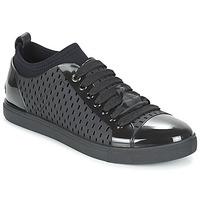 vivienne westwood orb enamelled snker mens shoes trainers in black