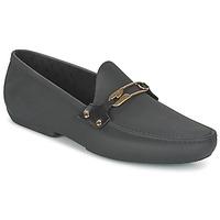 vivienne westwood safety pin moc mens loafers casual shoes in black