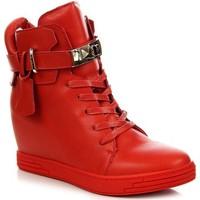 vinceza czerwone sneakersy na z kdk womens low ankle boots in red