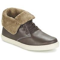 Victoria SAFARI ALTA PIEL TINTADA PELO women\'s Shoes (High-top Trainers) in brown