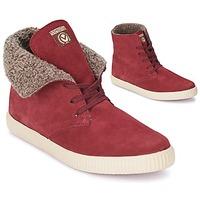 victoria 6794 womens shoes high top trainers in red