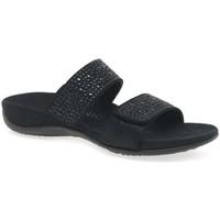 vionic samoa womens sandals womens mules casual shoes in black