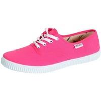 victoria chaussures 106613 rose fuscia womens shoes trainers in pink