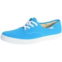 victoria sneakers 106625 turquesa womens shoes trainers in blue