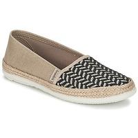 Victoria CAMPING TEJIDO/LINO women\'s Slip-ons (Shoes) in BEIGE