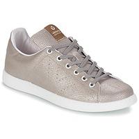 Victoria DEPORTIVO BASKET PIEL women\'s Shoes (Trainers) in Silver
