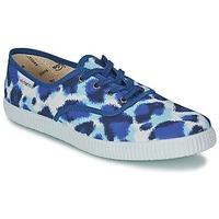 Victoria INGLESA ESTAMP HUELLA TIGRE women\'s Shoes (Trainers) in blue