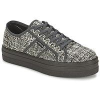 victoria blucher tweed plataforma womens shoes trainers in grey