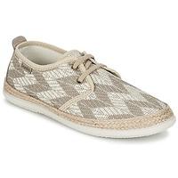 Victoria BLUCHER TEJIDO ZIG-ZAG women\'s Shoes (Trainers) in BEIGE