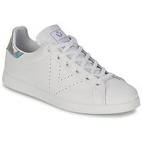victoria deportivo basket piel womens shoes trainers in white