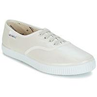 victoria ingles tejido tornosolado womens shoes trainers in white