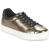 victoria deportivo pu metalizado womens shoes trainers in gold