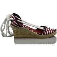 vienty seaside shovel womens espadrilles casual shoes in blue