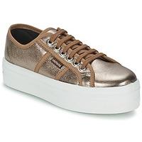 victoria blucher piel metalizada womens shoes trainers in gold