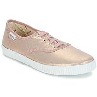 victoria ingles tejido tornosolado womens shoes trainers in pink