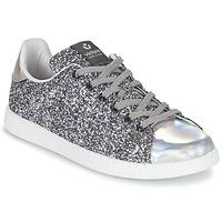 Victoria DEPORTIVO BASKET GLITTER women\'s Shoes (Trainers) in Silver