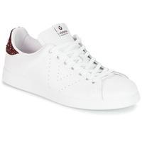 victoria deportivo basket piel womens shoes trainers in white