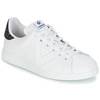 victoria deportivo basket piel womens shoes trainers in white