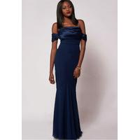 Virgos Lounge Cartier Maxi Dress In Navy