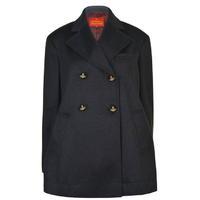 vivienne westwood red label double breasted peacoat