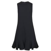 victoria by victoria beckham flounce hem dress