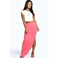 Viscose Maxi Skirt - sugar-coral