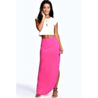 Viscose Maxi Skirt - pink