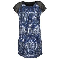 vila anila womens dress in blue