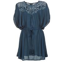 vila vibodoir womens dress in blue