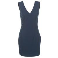 vila vimisda womens dress in blue