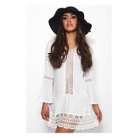 Vila White Crochet Cover Up