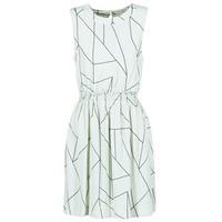 vila vizette womens dress in white