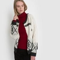 viopa jacquard cardigan