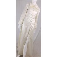 Vintage 1960\'s Anne Prescott Size 10 \'Evening Elegance\' Dress Coat Featuring Pearl White Satin