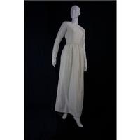 Vintage Original Circa 1950 1960s Size UK 10 approx Handmade Wedding Dress