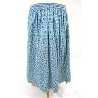 vintage 1990s liberty flower print cotton skirt