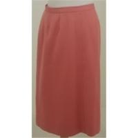 Vintage 80\'s, Jaeger, size 16 peach pink wool skirt