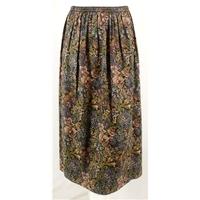 vintage liberty size s multi coloured patterned skirt