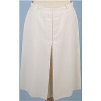 vintage 80s st michael size 16 cream mix wool blend skirt