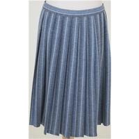 Vintage 70\'s St Michael size XS blue mix striped skirt