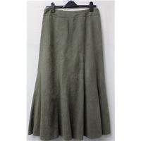 Vintage BHS - Size: 10 - Grey/Green - Long skirt