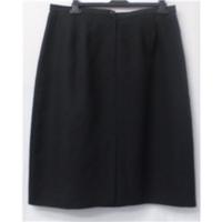 Vintage St Michael - Size 18 - Black - Knee length skirt