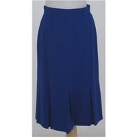 vintage 80s st michael size 12 royal blue skirt