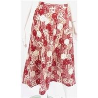 Vintage 1970\'s Cranston Print Works Printed A-Line Skirt