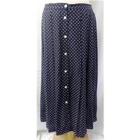 vintage st michael size 14 navy long skirt
