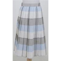 Vintage 80\'s St Michael, Size 20, blue & white checked skirt