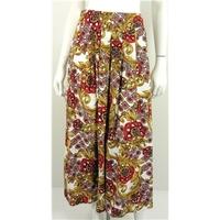Vintage Yessica Size 12-14 Multi Coloured Long Maxi Skirt