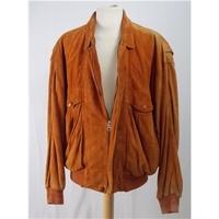 Vintage Hugo Boss - X-large - Orange - Suede Jacket